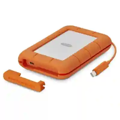 Hard Disk portabil LaCie by Seagate Rugged 4TB, USB 3.1 tip C, Thunderbolt, 2.5inch