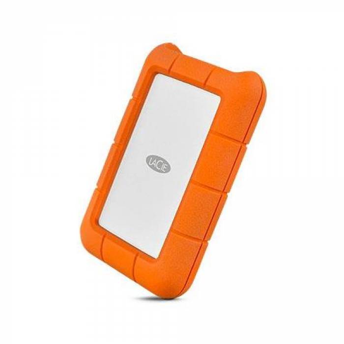 Hard Disk portabil LaCie by Seagate Rugged 4TB, USB3.1 tip C, FireWire 800, 2.5inch