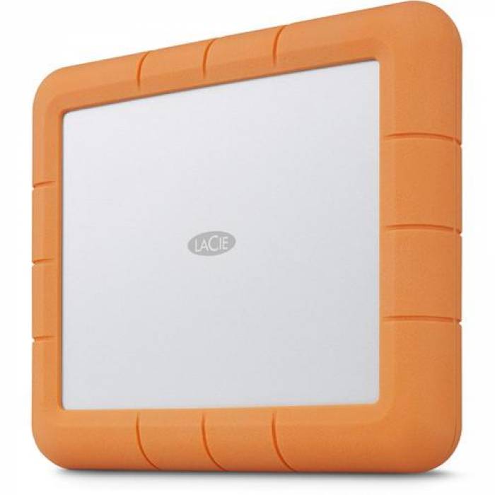 Hard Disk Portabil LaCie by Seagate Rugged Raid Shuttle, 8TB, USB 3.0, 2.5inch