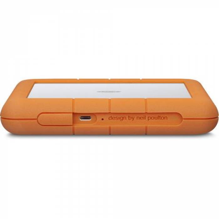 Hard Disk Portabil LaCie by Seagate Rugged Raid Shuttle, 8TB, USB 3.0, 2.5inch