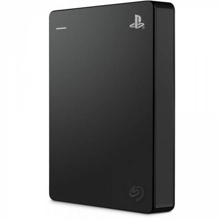 Hard Disk portabil Seagate Game Drive for Playstation, 4TB, USB 3.0, Black