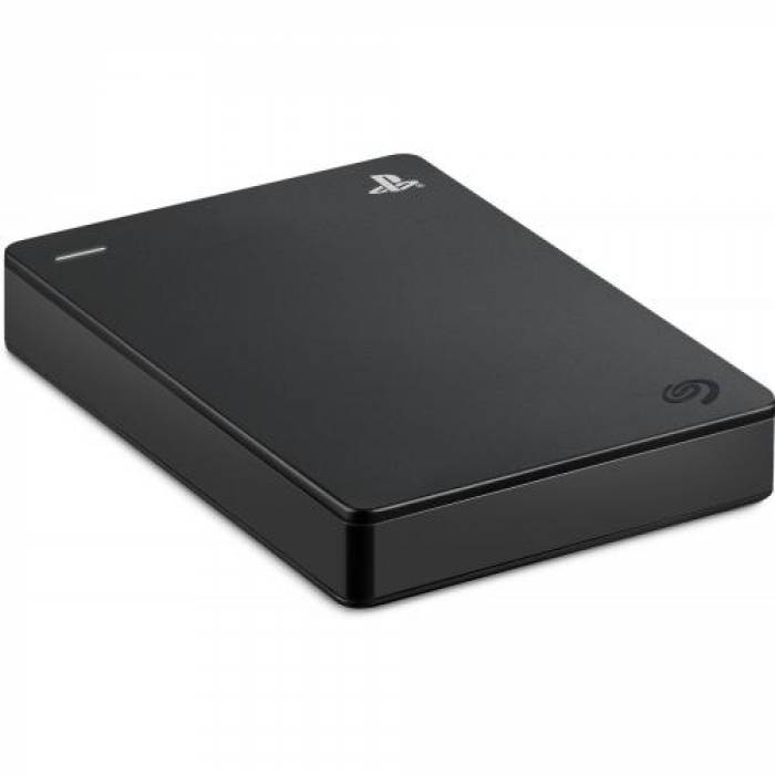 Hard Disk portabil Seagate Game Drive for Playstation, 4TB, USB 3.0, Black