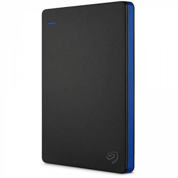 Hard Disk portabil Seagate Game Drive pentru PS4, 2TB, USB 3.0, 2.5inch, Black