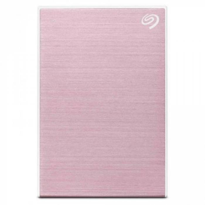 Hard Disk portabil Seagate One Touch 2TB, USB 3.0, 2.5inch, Rose-Gold