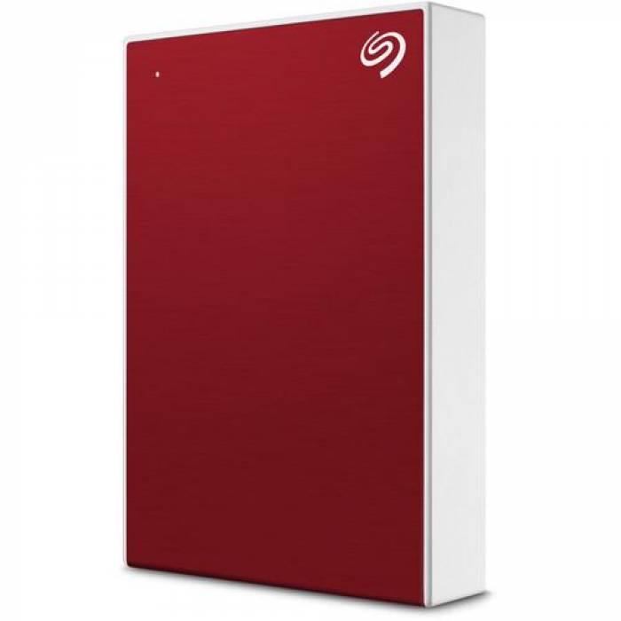 Hard Disk portabil Seagate One Touch 5TB, USB 3.0, 2.5inch, Red