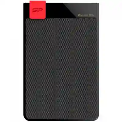 Hard Disk portabil Silicon Power Diamond D30 2TB, USB 3.1, 2.5 inch, Black-Red