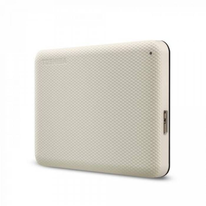 Hard Disk portabil Toshiba Canvio Advance 1TB, USB 3.0, 2.5inch, White