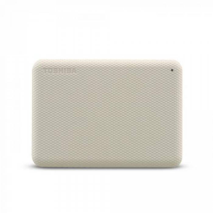 Hard Disk portabil Toshiba Canvio Advance 4TB, USB 3.0, 2.5inch, White