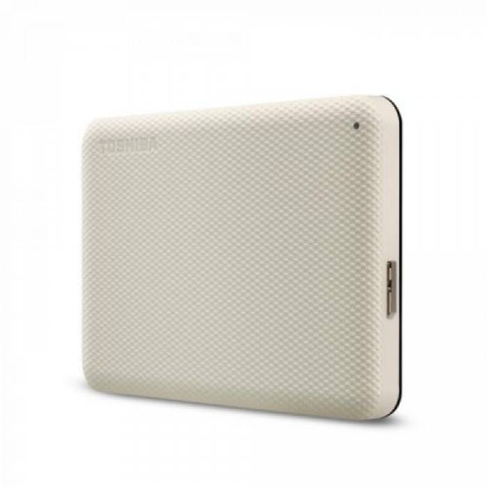 Hard Disk portabil Toshiba Canvio Advance 4TB, USB 3.0, 2.5inch, White