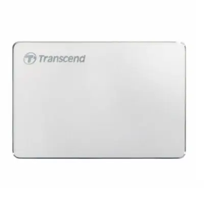 Hard Disk portabil Transcend StoreJet 25C3S 1TB, USB 3.1 Tip C, 2.5inch, Silver