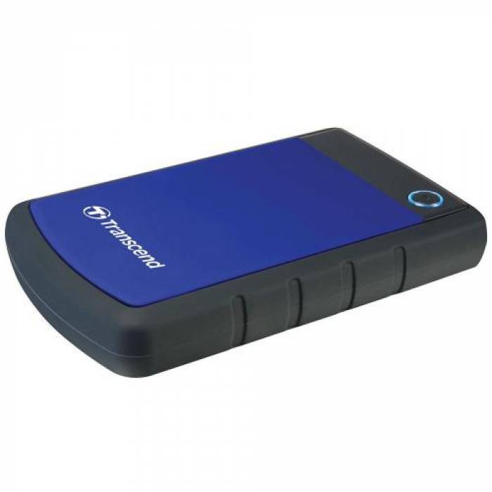Hard Disk portabil Transcend StoreJet 25H3B 4TB, USB3.1, 2.5inch, Navy Blue