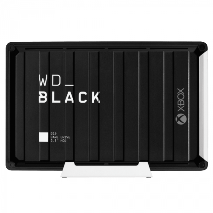 Hard Disk Portabil Western Digital Black D10 Game Drive for Xbox One, 12TB, USB 3.0, 3.5inch, Black