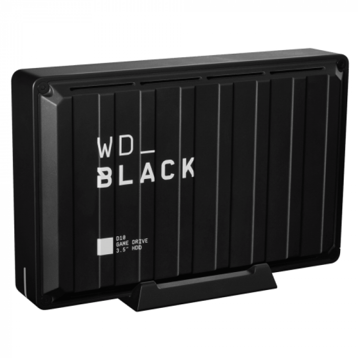 Hard Disk Portabil Western Digital D10 Game Drive, 8TB, USB 3.0, 3.5inch, Black