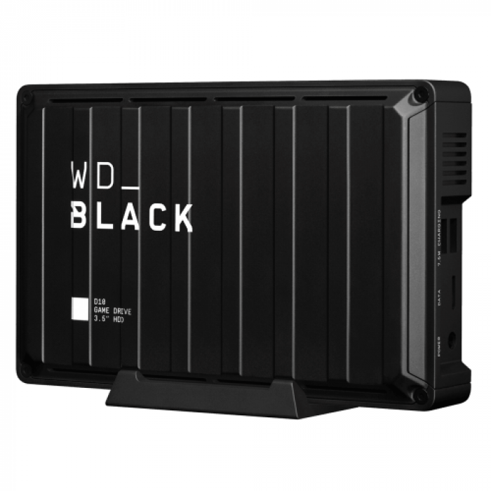 Hard Disk Portabil Western Digital D10 Game Drive, 8TB, USB 3.0, 3.5inch, Black