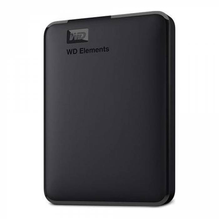 Hard Disk portabil Western Digital Elements 5TB, USB 3.0, 2.5inch, Black