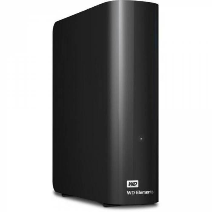 Hard Disk Portabil Western Digital Elements Desktop 4TB, negru, USB3.0