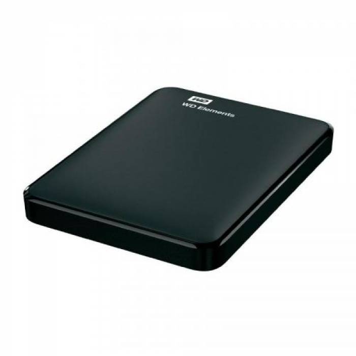 Hard disk portabil Western Digital Elements Portable 2TB, USB 3.0, 2.5inch, Black