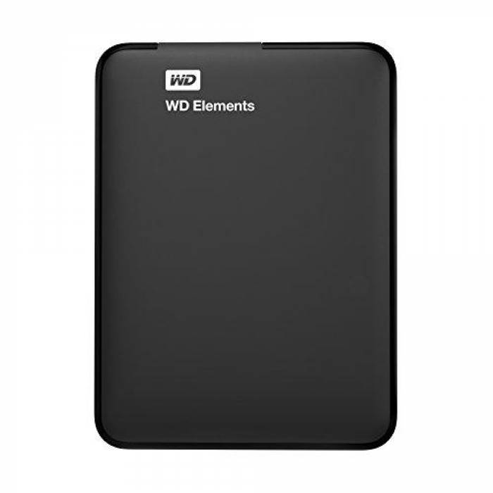 Hard Disk portabil Western Digital Elements Portable 4TB, USB3.0, 2.5inch, Black