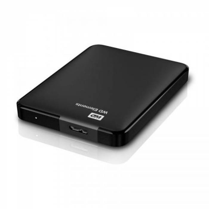 Hard disk portabil Western Digital Elements Portable 500GB, USB 3.0, 2.5inch, Black