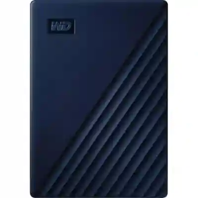 Hard disk Portabil Western Digital My Passport 2TB, USB 3.1, Midnight Blue, 2.5inch - compatibil Mac