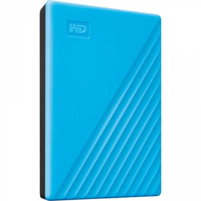 Hard Disk Portabil Western Digital My Passport, 2TB, USB 3.2, 2.5inch, Blue