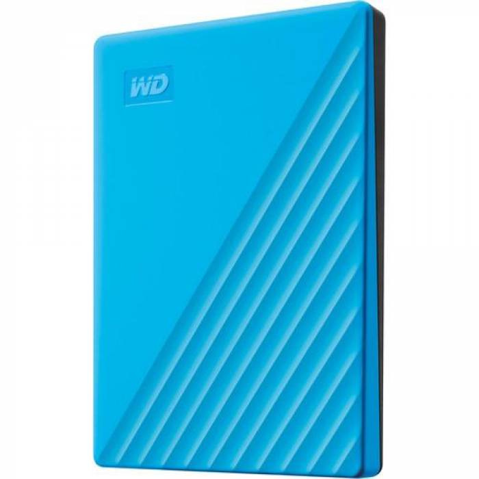 Hard Disk Portabil Western Digital My Passport, 2TB, USB 3.2, 2.5inch, Blue