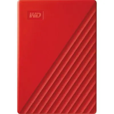 Hard Disk Portabil Western Digital My Passport, 2TB, USB 3.2 gen 1, 2.5inch, Red