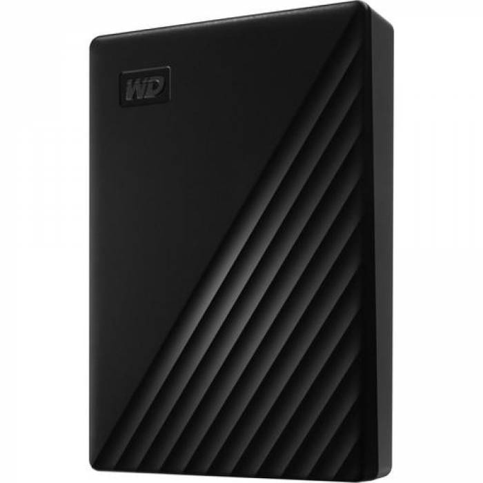 Hard Disk Portabil Western Digital My Passport, 4TB, USB 3.2, 2.5inch, Black