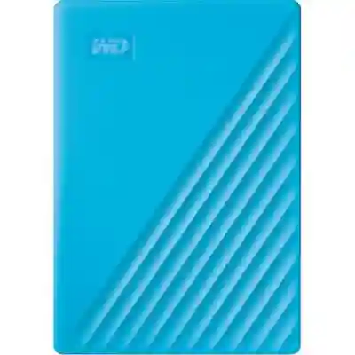 Hard Disk Portabil Western Digital My Passport, 4TB, USB 3.2, 2.5inch, Blue