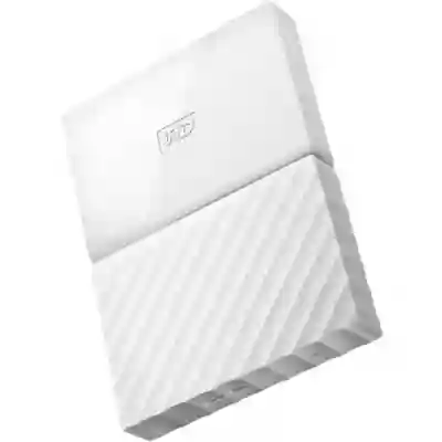 Hard Disk portabil Western Digital My Passport New, 1TB, USB 3.0, White