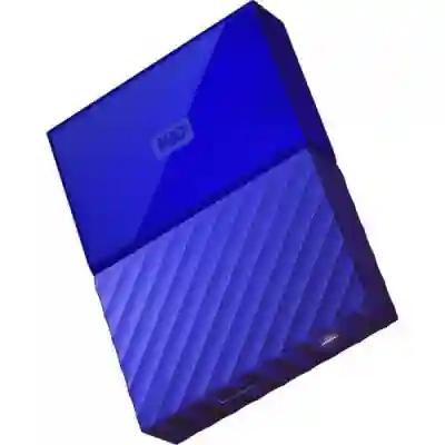 Hard disk portabil Western Digital My Passport New 4TB, Blue, 2.5inch