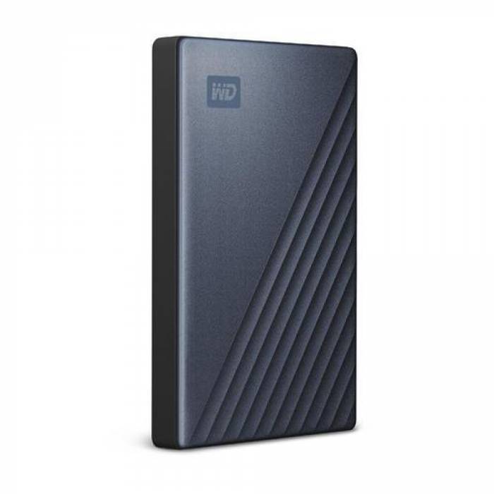 Hard Disk portabil Western Digital My Passport Ultra 2TB, USB3.1, 2.5inch, Blue Black