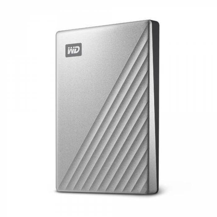 Hard Disk portabil Western Digital My Passport Ultra 2TB, USB3.1, 2.5inch, Silver