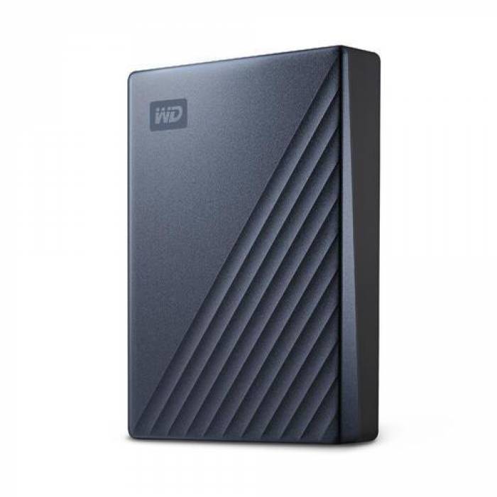 Hard Disk portabil Western Digital My Passport Ultra 4TB, USB3.1, 2.5inch, Blue Black