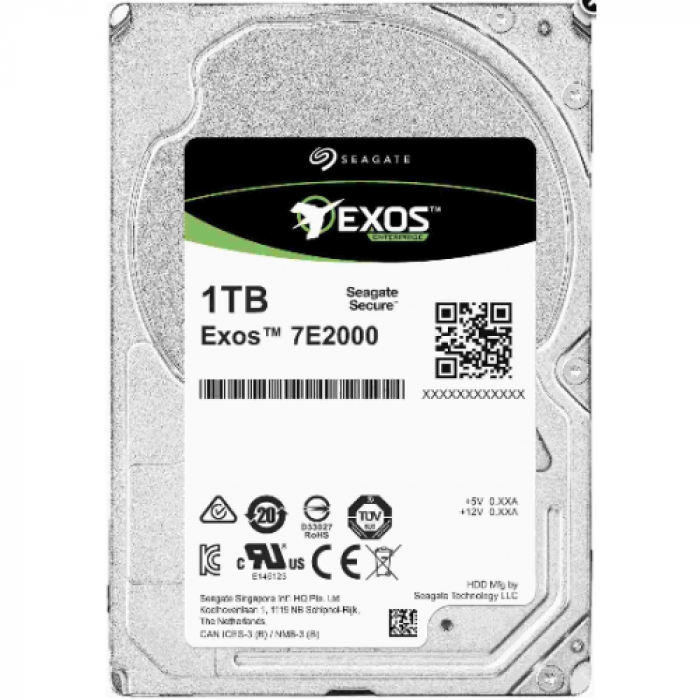 Hard disk Seagate Exos Enterprise 1TB, SAS, 2.5inch