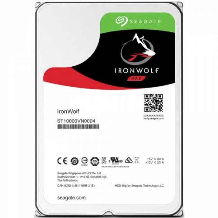 Hard Disk Seagate IronWolf, 3TB, SATA3, 3.5inch