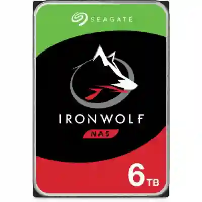 Hard disk Seagate IronWolf, 6TB, SATA3, 256MB, 3.5inch