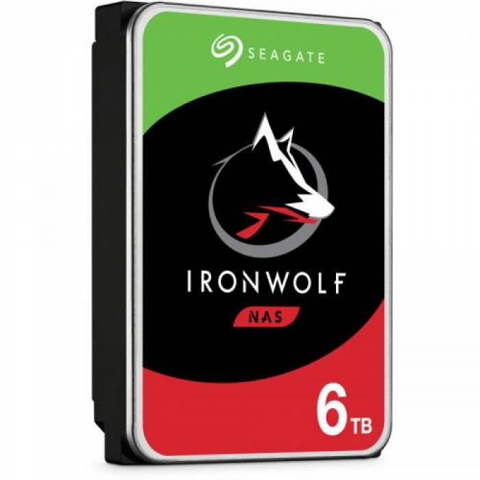 Hard disk Seagate IronWolf, 6TB, SATA3, 256MB, 3.5inch