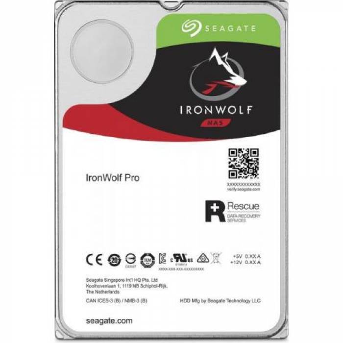 Hard Disk Seagate Ironwolf PRO 10TB, SATA3, 256MB, 3.5inch