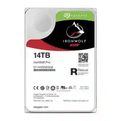 Hard disk Seagate IronWolf Pro 14TB, SATA3, 256MB, 3.5inch