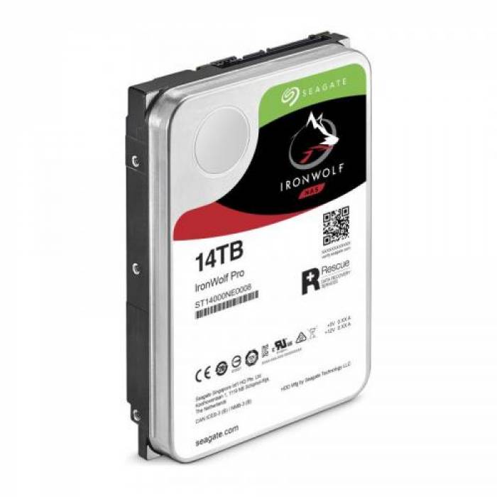 Hard disk Seagate IronWolf Pro 14TB, SATA3, 256MB, 3.5inch