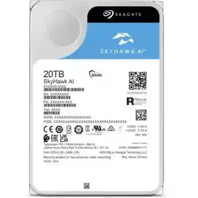 Hard disk Seagate SkyHawk AI 20TB, SATA3, 256MB, 3.5inch