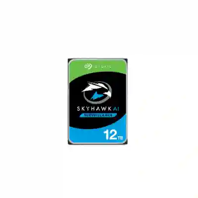 Hard Disk Seagate Surveillance AI Skyhawk 12TB,SATA3, 256MB, 3.5inch