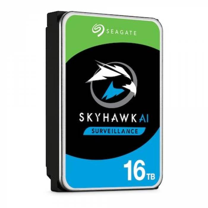 Hard Disk Seagate Surveillance AI Skyhawk 16TB, SATA3, 256MB, 3.5inch