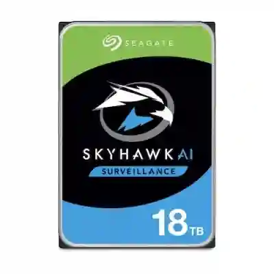 Hard Disk Seagate Surveillance AI Skyhawk 18TB, SATA3, 256MB, 3.5inch