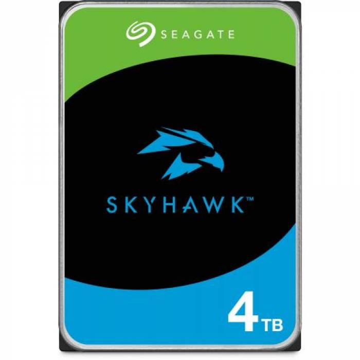 Hard Disk Seagate Surveillance Skyhawk 4TB, SATA3, 256MB, 3.5inch