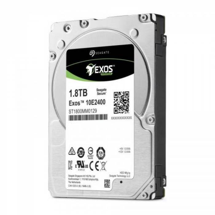 Hard Disk server Seagate Exos 10E2400, 1.8TB, SAS, 256MB, 2.5inch