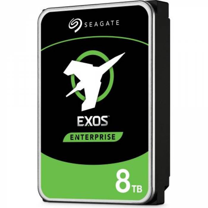 Hard Disk Server Seagate Exos 7E8, 8TB, SED, SATA, 256MB, 3.5inch