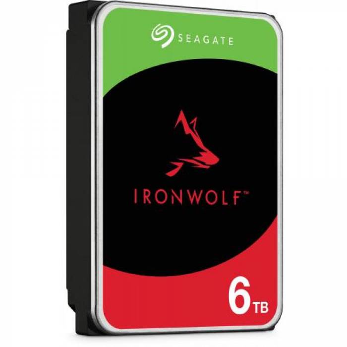 Hard Disk Server Seagate IronWolf 6TB, SATA3, 256MB, 3.5inch