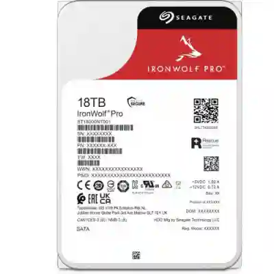 Hard Disk Server Seagate IronWolf PRO 18TB, SATA, 256MB, 3.5inch